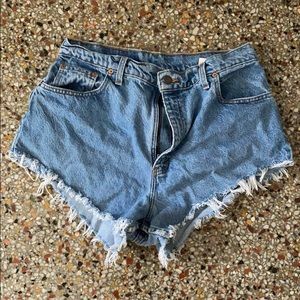 Custom Vintage jean shorts